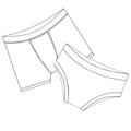 Sew kids underwear classes/learn to sew stretch fabric
