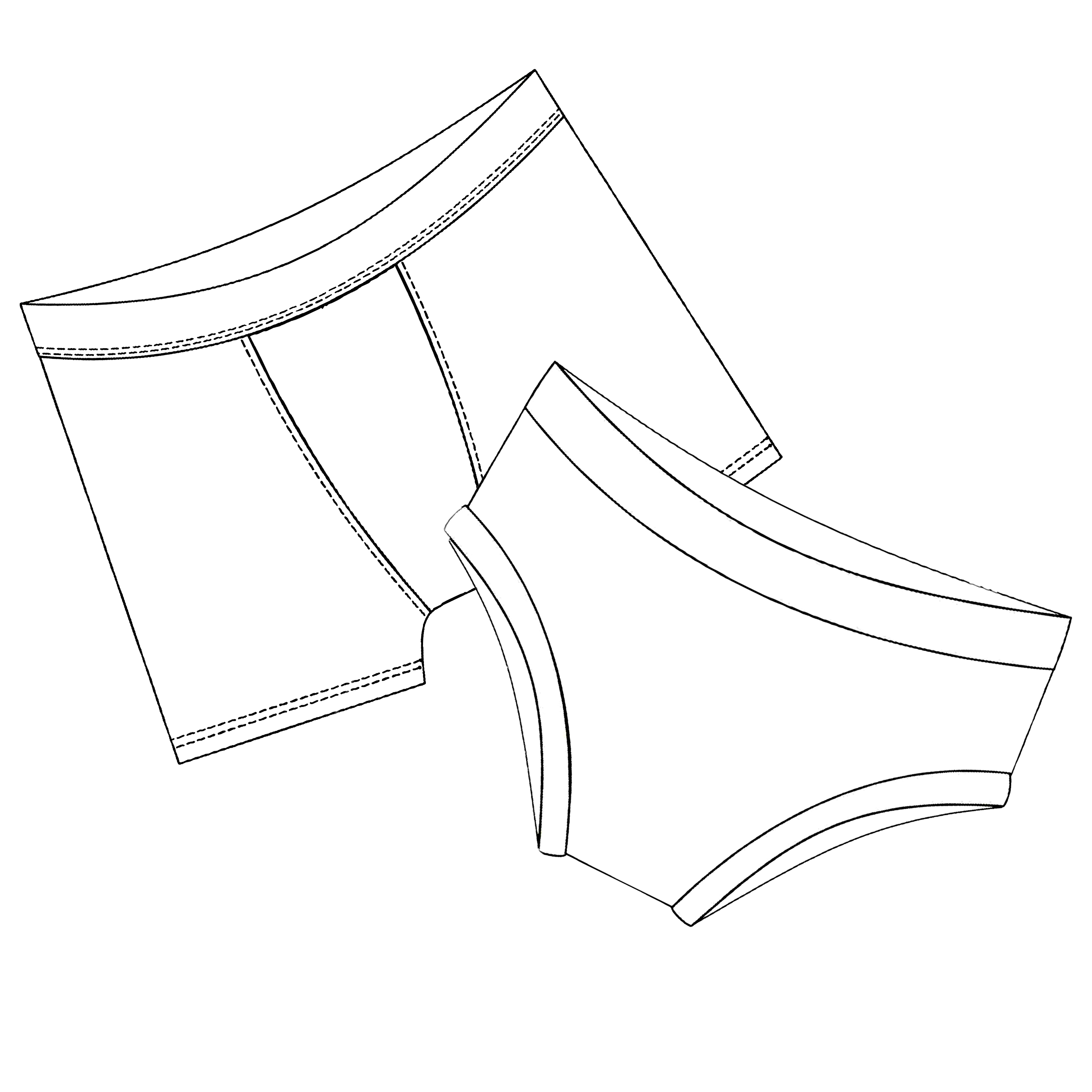 Sew kids underwear classes/learn to sew stretch fabric